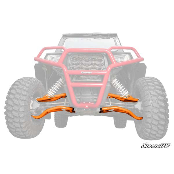 Bras de suspension avant décalés SuperATV (AAPRZR900S1.5HC00104)