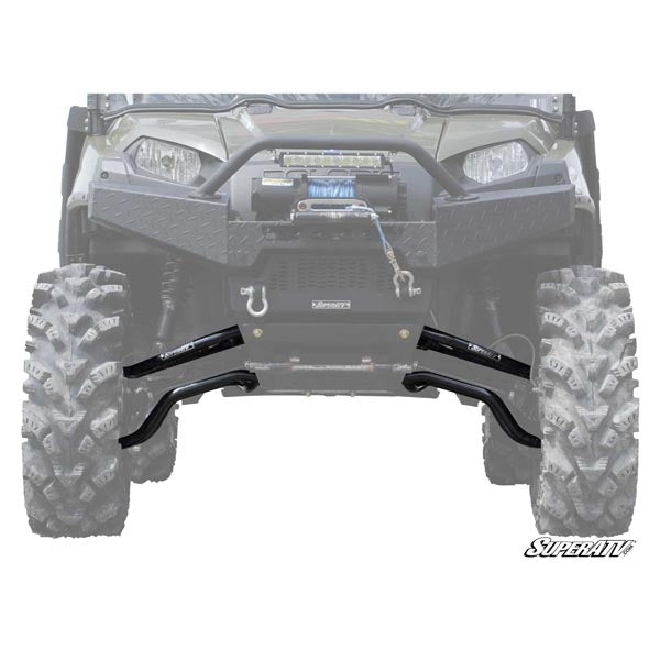 SuperATV High Clearance Forward Offset A-Arms w/ Keller Perf. Ball Joints (AA-P-RAN-09XP-HCBK02)