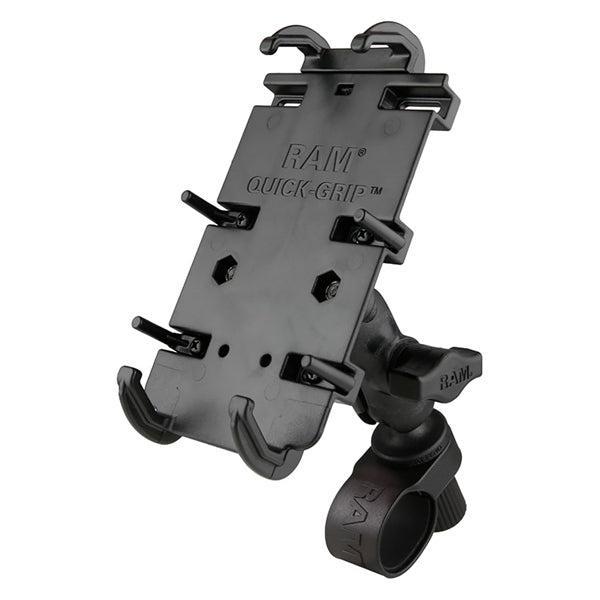 Ram Mount Quick-Grip XL Phone Mount with Tough-Strap Handlebar Base (180289)