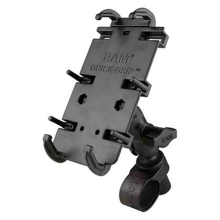 Ram Mount Quick-Grip XL Phone Mount with Tough-Strap Handlebar Base (180289)