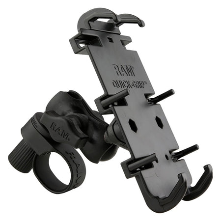 Ram Mount Quick-Grip XL Phone Mount with Tough-Strap Handlebar Base (180289)