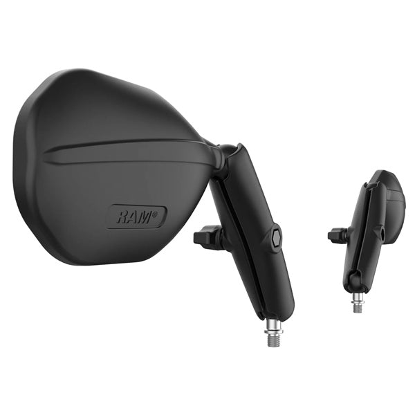 Ram Mount Mirror Tough-Mirror Kit - M10-1.25 Bases Long (180369)