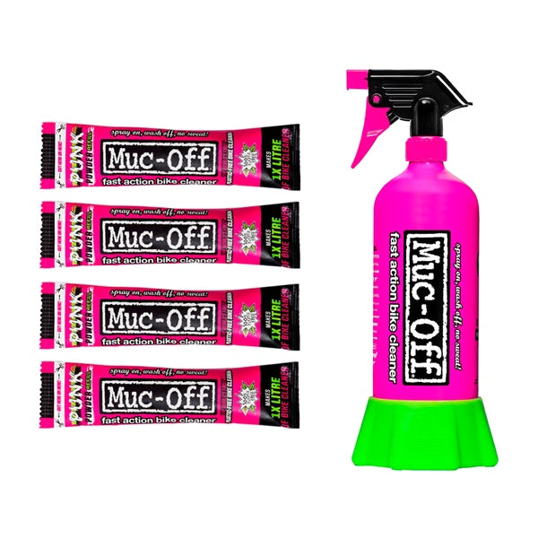 Muc-Off Punk Powder Bike Cleaner (4 Pack) + Bottle for Life (184258)