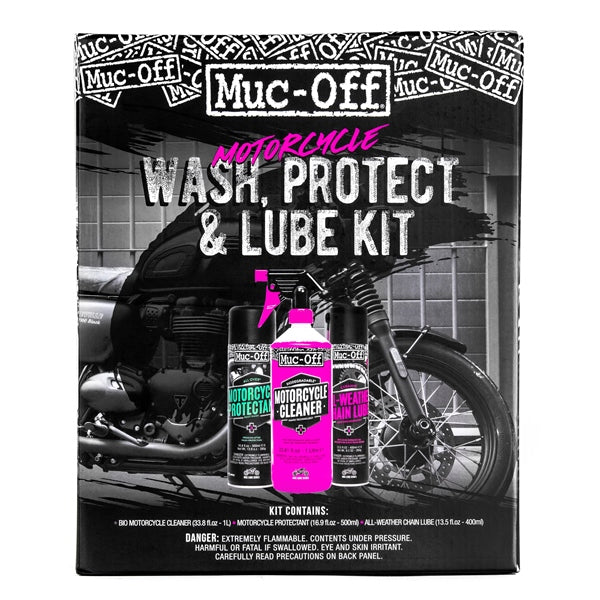 Muc-Off Motorcycle Clean Protect and Lube Kit (184304)