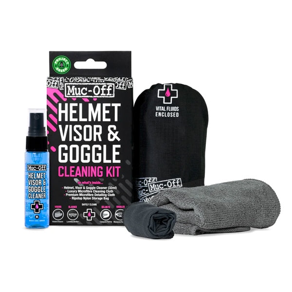 Muc-Off Visor, Lens & Goggle Cleaning Kit (184370)