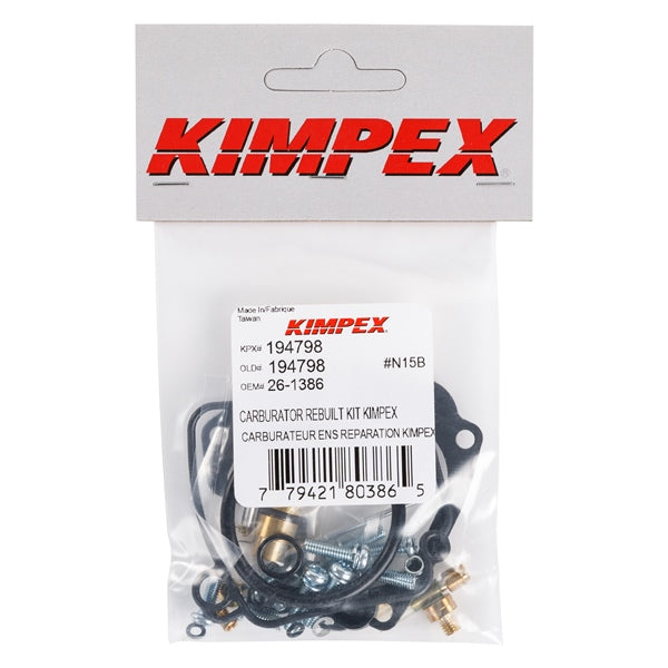 Kimpex Carburetor Repair Kit (194798)