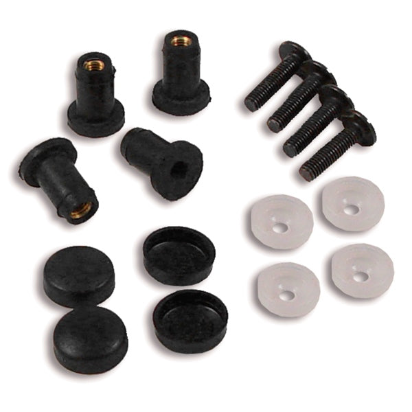 Powermadd Windshield Hardware, 16 pieces (202030)