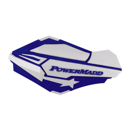 Powermadd Sentinel Handguard, Blue/White (201822)