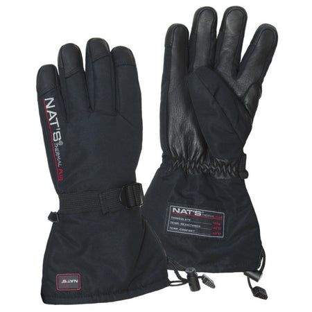 NAT'S Gants en cuir de chevreuil