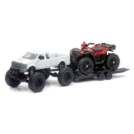 New Ray Toys Scale Model - Truck with Polaris ATV (202884)
