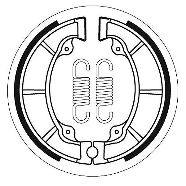 SBS BRAKE SHOES WITH SPRINGS (5192040100)