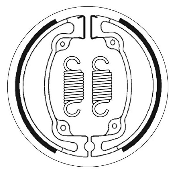 SBS BRAKE SHOES WITH SPRINGS (5192042100)