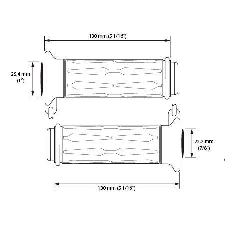 Koso Multi Adjustment Heated Grips (205199)