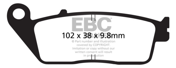 EBC V-Pad Brake Pad (207578)