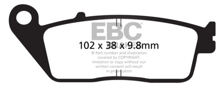 EBC V-Pad Brake Pad (207578)
