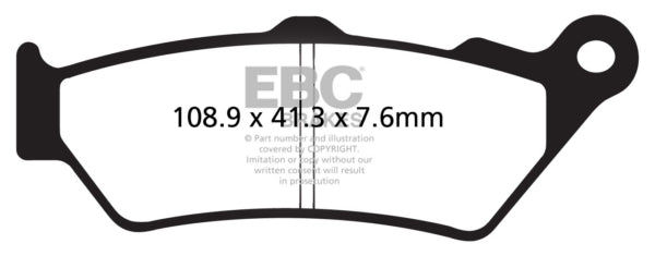EBC V-Pad Brake Pad (207581)