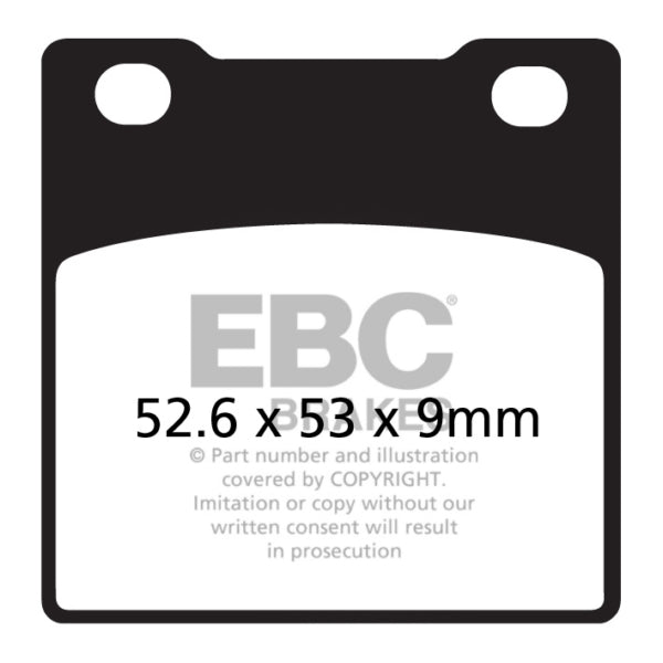 EBC V-Pad Brake Pad (207610)