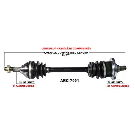 TrakMotive Complete Axle (216044)