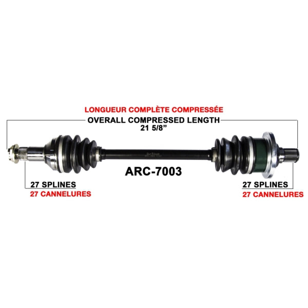TrakMotive Complete Axle (216046)