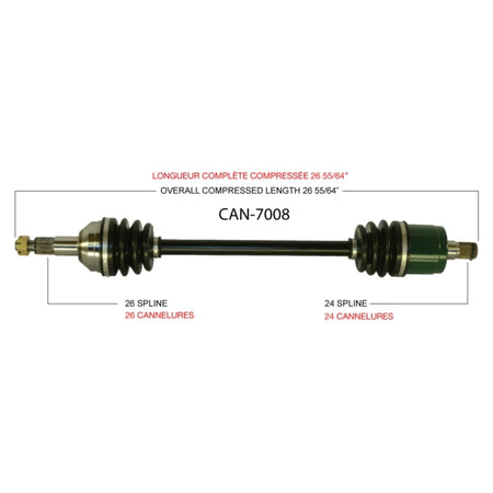 TrakMotive Cardan complet (216068)