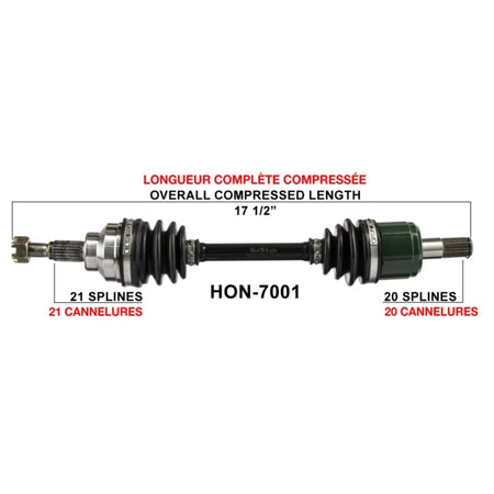TrakMotive Complete Axle (216069)