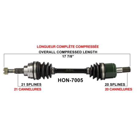 TrakMotive Complete Axle (216073)