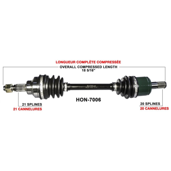TrakMotive Complete Axle (216074)