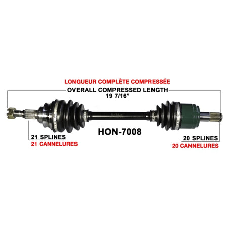 TrakMotive Complete Axle (216075)