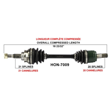 TrakMotive Complete Axle (216076)