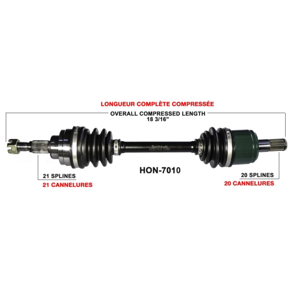 TrakMotive Complete Axle (216077)