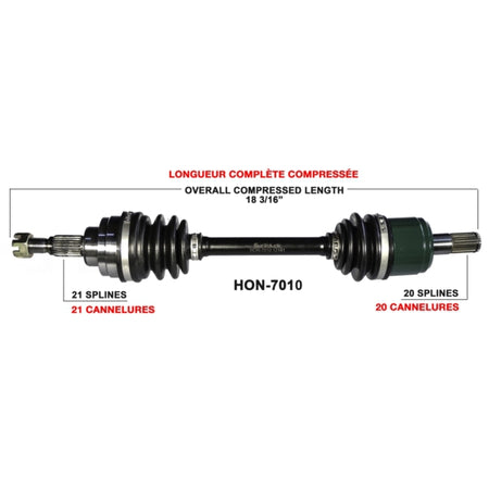 TrakMotive Complete Axle (216077)
