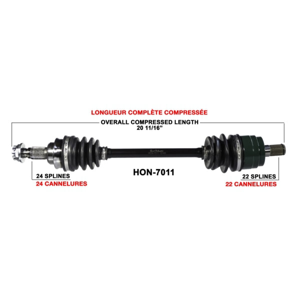 TrakMotive Complete Axle (216078)