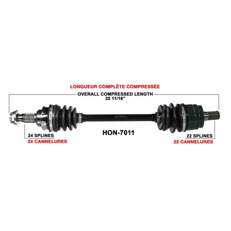 TrakMotive Complete Axle (216078)