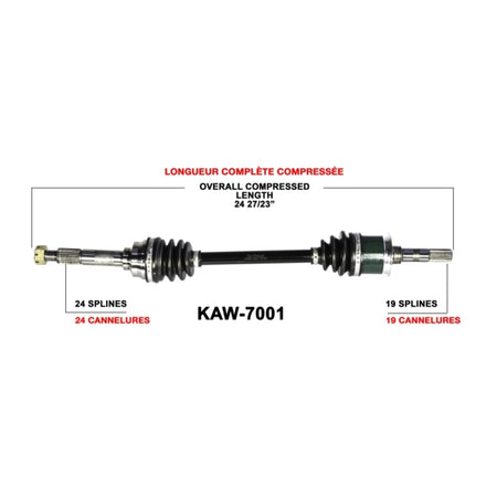 TrakMotive Complete Axle (216079)