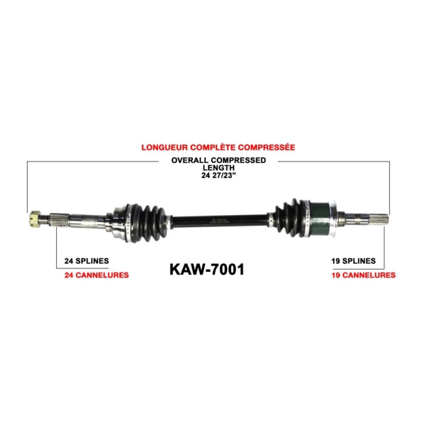 TrakMotive Complete Axle (216079)