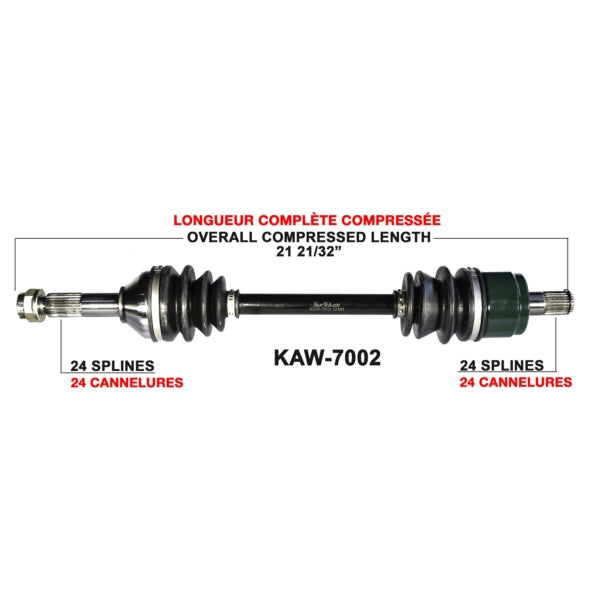 TrakMotive Complete Axle (216080)