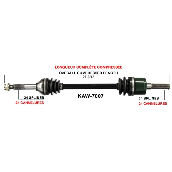 TrakMotive Complete Axle (216085)