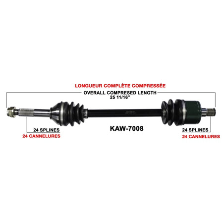 TrakMotive Complete Axle (216086)