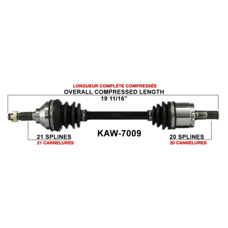 TrakMotive Complete Axle (216087)