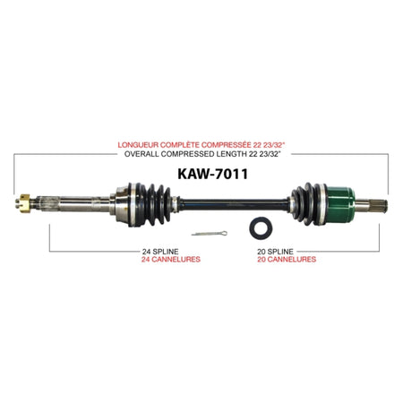 TrakMotive Complete Axle (216089)