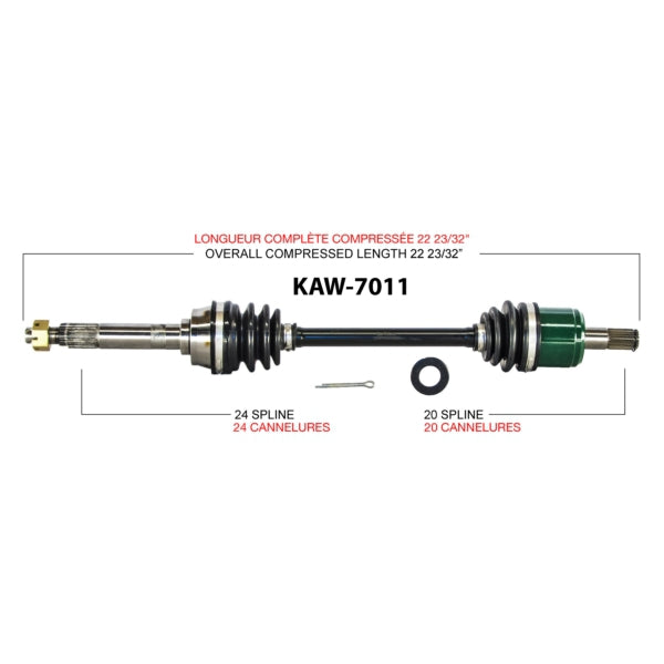 TrakMotive Cardan complet (216089)