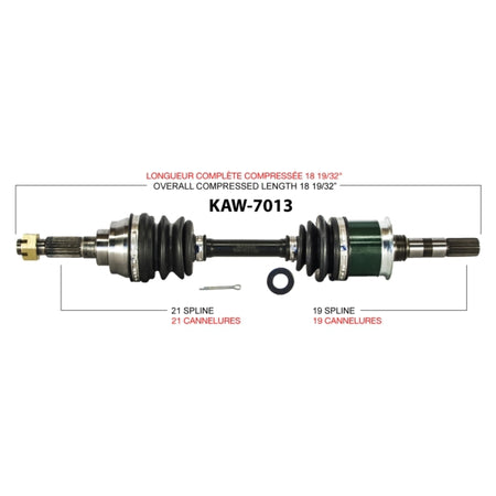 TrakMotive Complete Axle (216091)