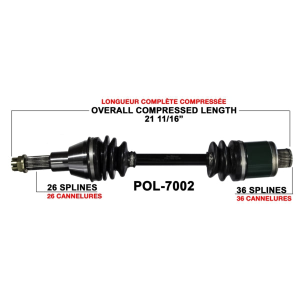 TrakMotive Complete Axle (216093)