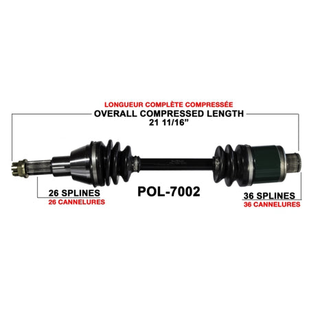 TrakMotive Complete Axle (216093)