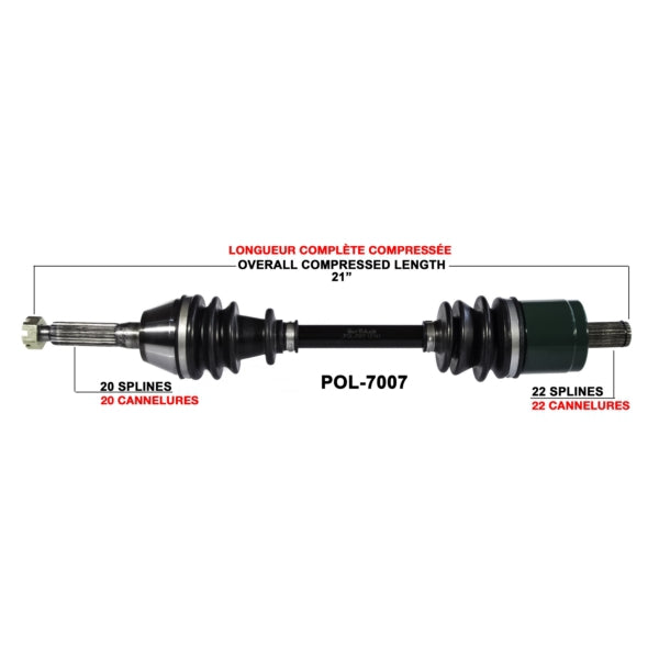 TrakMotive Complete Axle (216098)