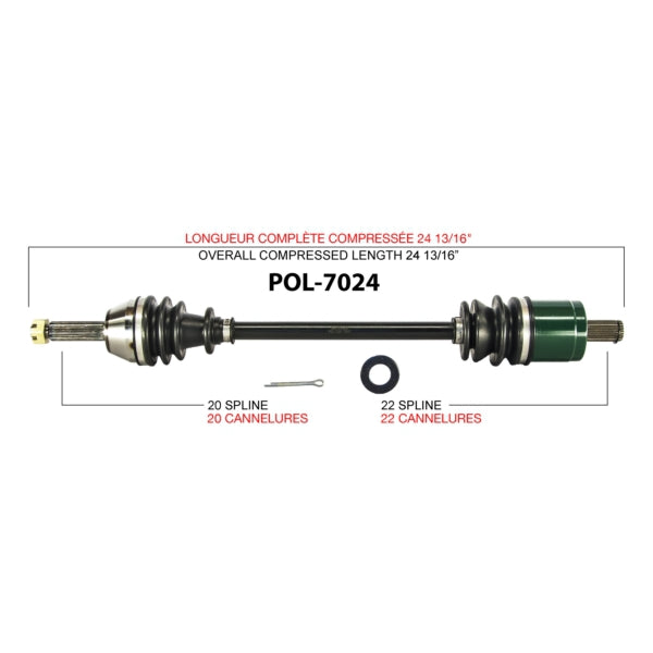 TrakMotive Complete Axle (216130)