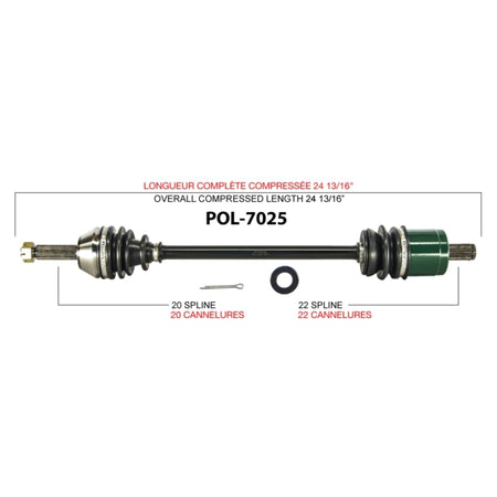 TrakMotive Complete Axle (216131)