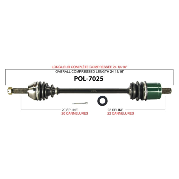 TrakMotive Complete Axle (216131)
