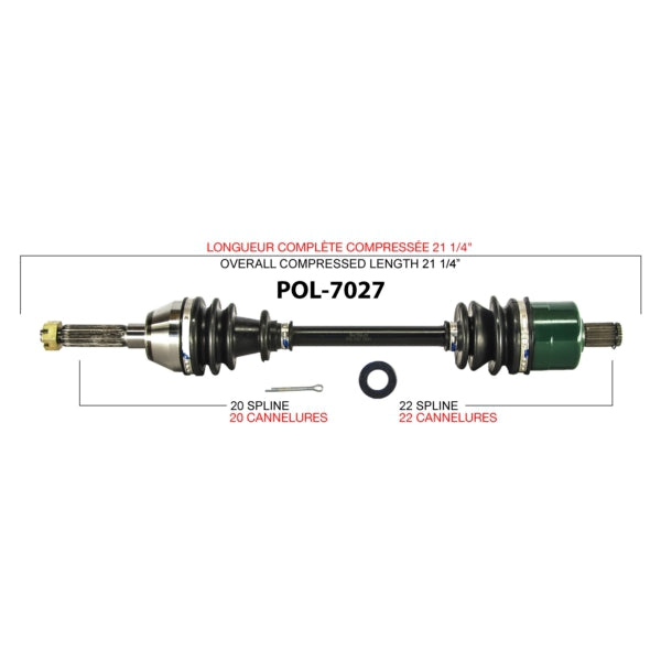 TrakMotive Complete Axle (216133)