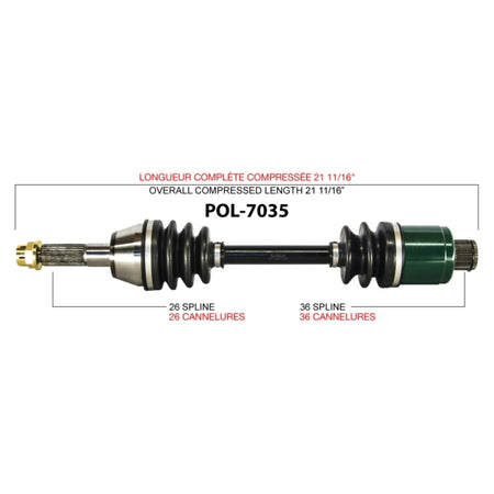 TrakMotive Complete Axle (216139)